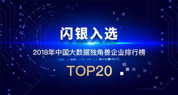 2018年中國大數(shù)據(jù)獨(dú)角獸企業(yè)20強(qiáng)發(fā)布 閃銀彰顯技術(shù)領(lǐng)航實(shí)力